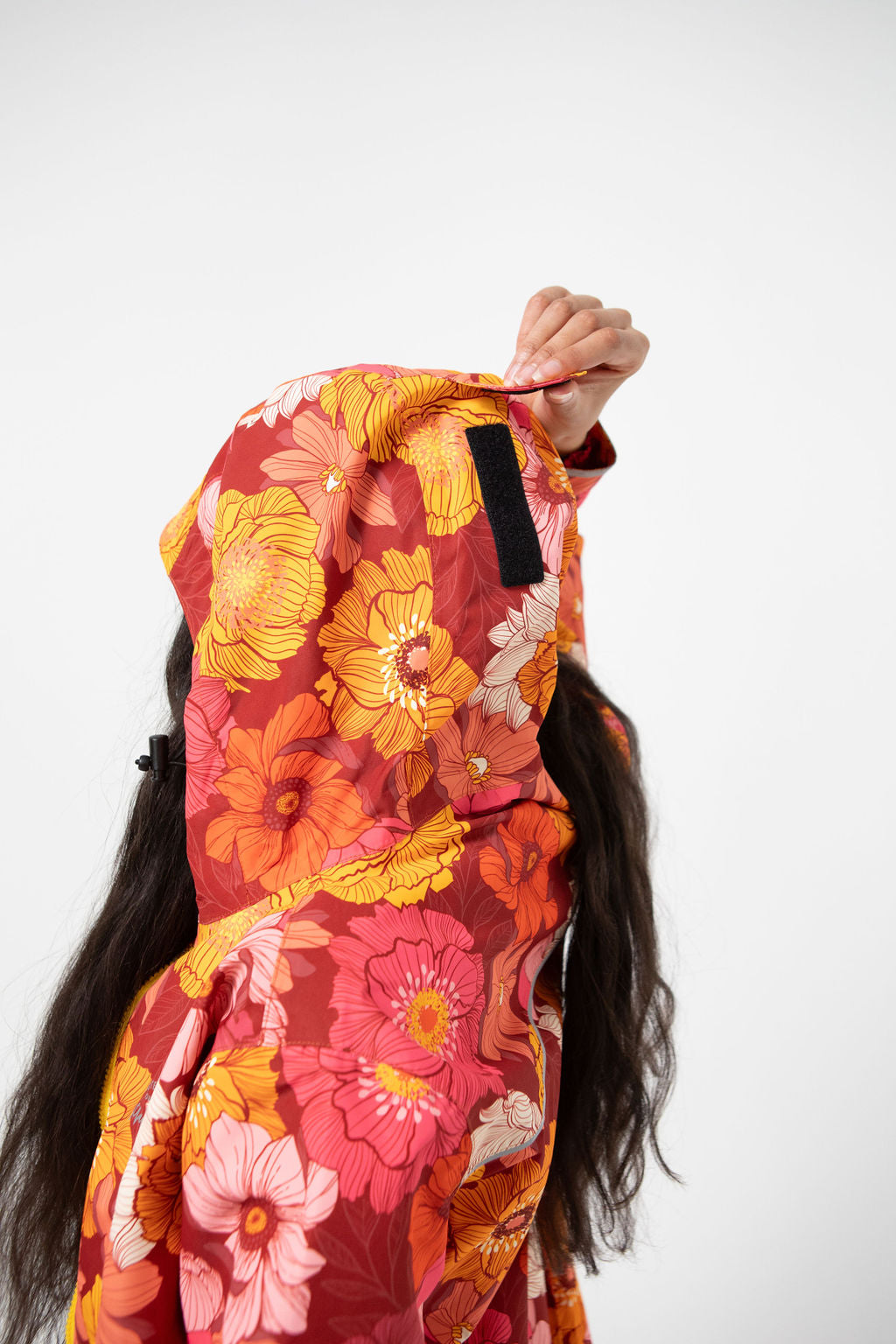 Scribbler women's raincoat | Solar long waterproof raincoat