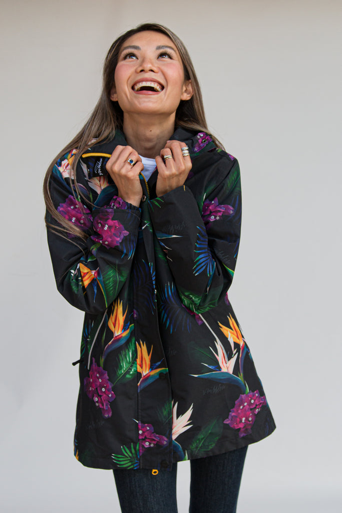 Scribbler women's raincoat Paradiso meshlined rain jacket Scribbler Gear