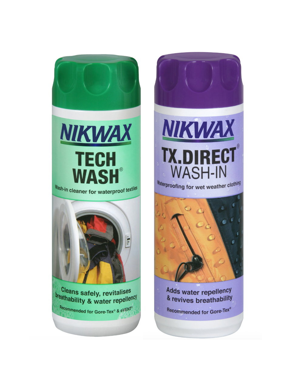 Nikwax Bundle Pack Wash and Re-treat 300ml – Scribbler Gear