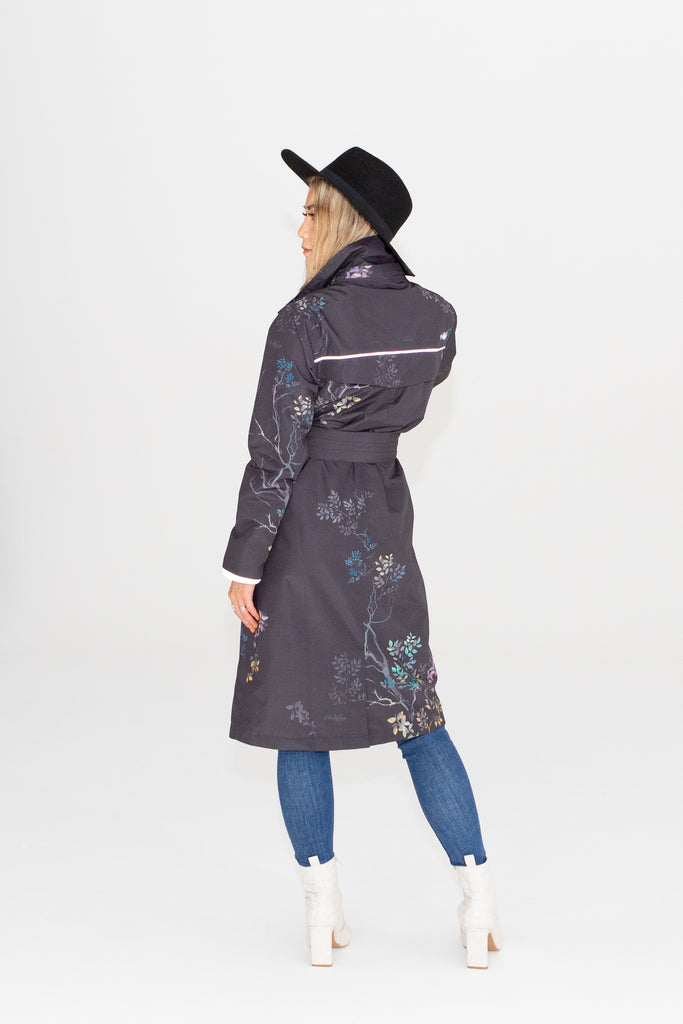 Scribbler women's raincoat | Botany luxe trench coat | Plus size | NZ ...