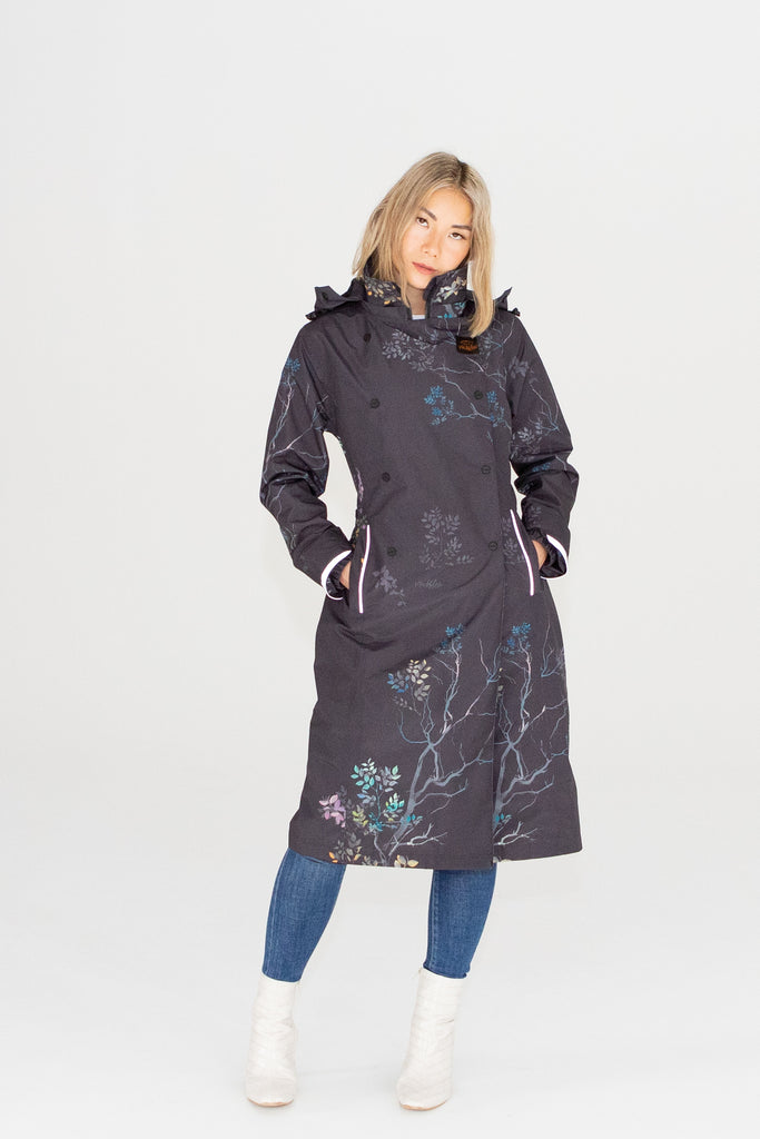 Scribbler women's raincoat | Botany luxe trench coat | Plus size | NZ ...